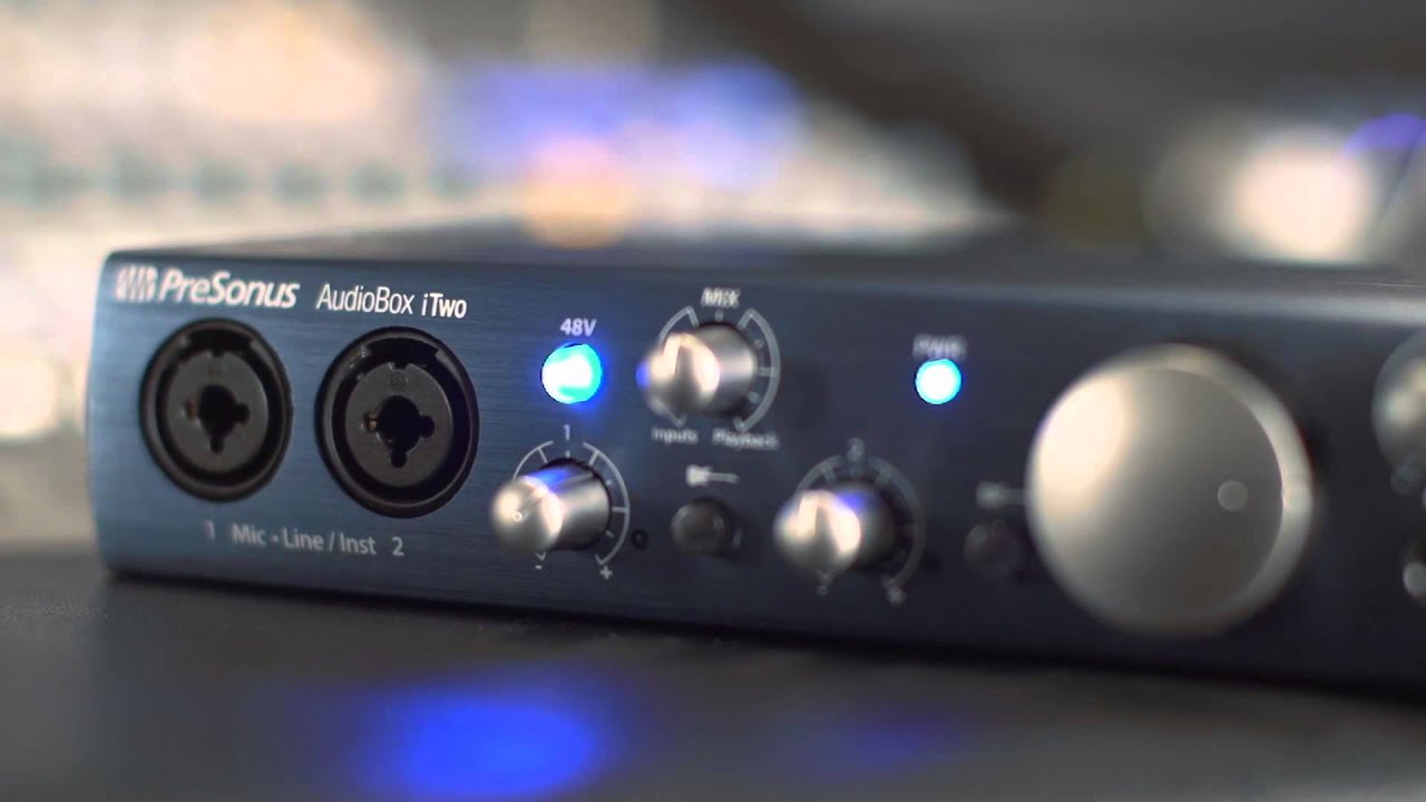 PreSonus AudioBox iTwo Studio avec kit de microphone professionnel LyxPro,  absorption du son et bouclier d'isolation pour enregistrement vocal :  : Instruments de musique, scène et studio