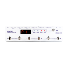 MOOER PEDALIER MOOER CONTROLLER L6 MKII BLANC PCL6MKII